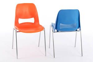 Der Mila ist mit einer robusten und zugleich bequemen Sitzschale ausgestattet